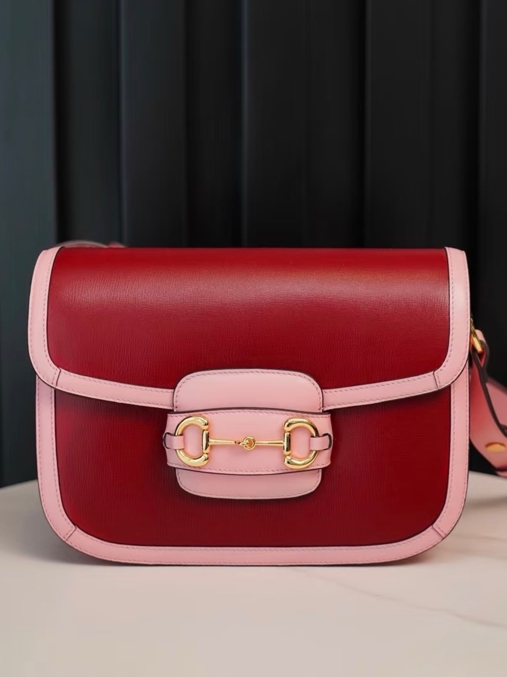 Gucci Horsebit 1955 Small Leather Shoulder Bag